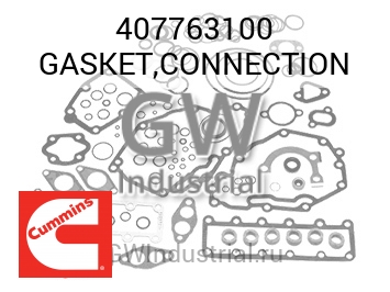 GASKET,CONNECTION — 407763100