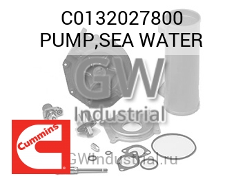 PUMP,SEA WATER — C0132027800