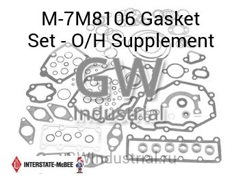 Gasket Set - O/H Supplement — M-7M8106
