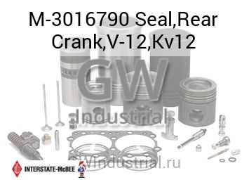 Seal,Rear Crank,V-12,Kv12 — M-3016790