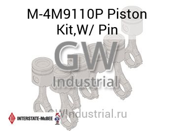 Piston Kit,W/ Pin — M-4M9110P