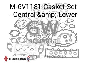 Gasket Set - Central & Lower — M-6V1181