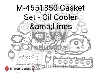Gasket Set - Oil Cooler &Lines — M-4551850