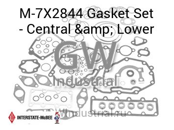 Gasket Set - Central & Lower — M-7X2844