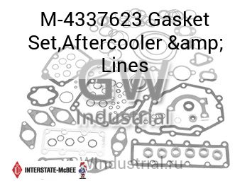 Gasket Set,Aftercooler & Lines — M-4337623