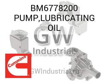 PUMP,LUBRICATING OIL — BM6778200
