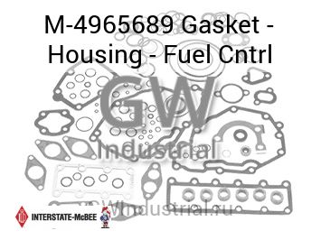 Gasket - Housing - Fuel Cntrl — M-4965689