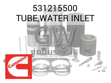TUBE,WATER INLET — 531215500