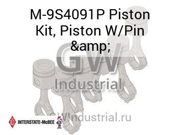 Piston Kit, Piston W/Pin & — M-9S4091P