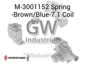 Spring -Brown/Blue-7.1 Coil — M-3001152