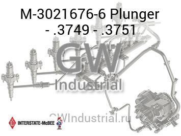 Plunger - .3749 - .3751 — M-3021676-6
