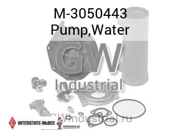 Pump,Water — M-3050443