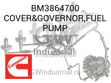 COVER&GOVERNOR,FUEL PUMP — BM3864700
