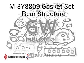 Gasket Set - Rear Structure — M-3Y8809