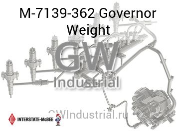 Governor Weight — M-7139-362