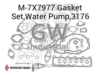 Gasket Set,Water Pump,3176 — M-7X7977