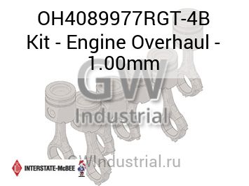 Kit - Engine Overhaul - 1.00mm — OH4089977RGT-4B