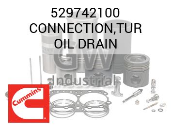 CONNECTION,TUR OIL DRAIN — 529742100