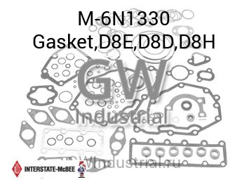 Gasket,D8E,D8D,D8H — M-6N1330