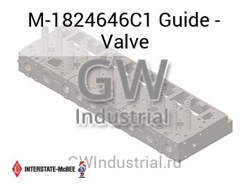 Guide - Valve — M-1824646C1