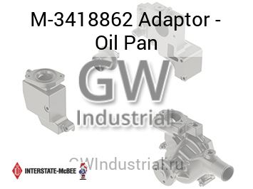 Adaptor - Oil Pan — M-3418862