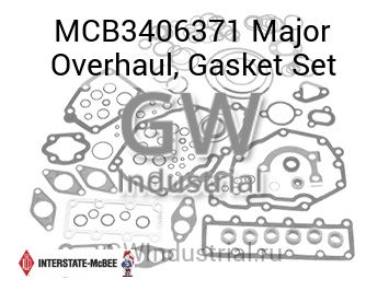 Major Overhaul, Gasket Set — MCB3406371