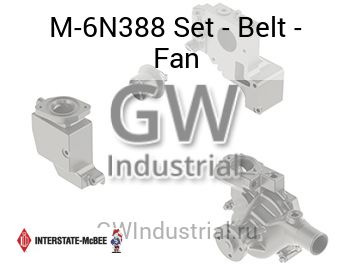 Set - Belt - Fan — M-6N388