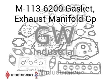 Gasket, Exhaust Manifold Gp — M-113-6200