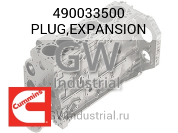 PLUG,EXPANSION — 490033500