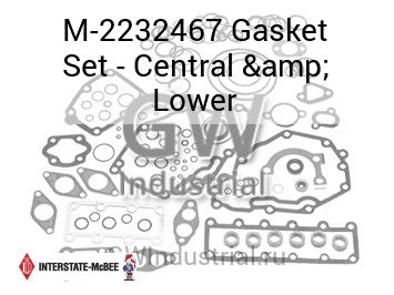 Gasket Set - Central & Lower — M-2232467