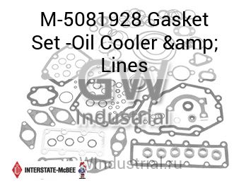 Gasket Set -Oil Cooler & Lines — M-5081928