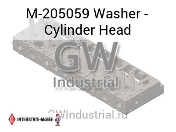 Washer - Cylinder Head — M-205059