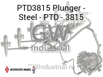 Plunger - Steel - PTD -.3815 — PTD3815