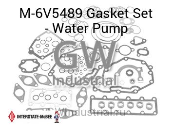 Gasket Set - Water Pump — M-6V5489