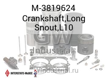 Crankshaft,Long Snout,L10 — M-3819624