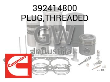 PLUG,THREADED — 392414800