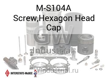 Screw,Hexagon Head Cap — M-S104A