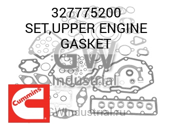SET,UPPER ENGINE GASKET — 327775200