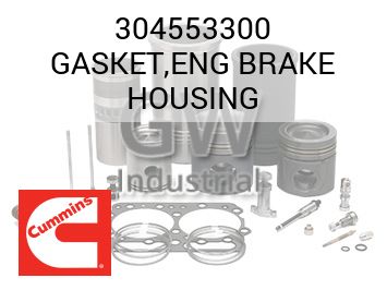 GASKET,ENG BRAKE HOUSING — 304553300