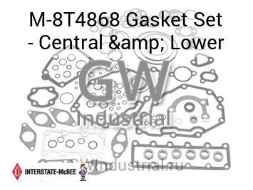 Gasket Set - Central & Lower — M-8T4868