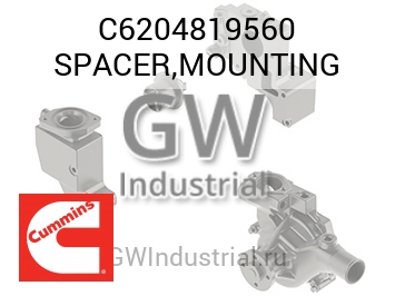 SPACER,MOUNTING — C6204819560