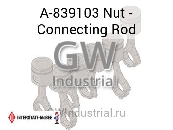 Nut - Connecting Rod — A-839103