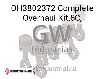 Complete Overhaul Kit,6C, — OH3802372