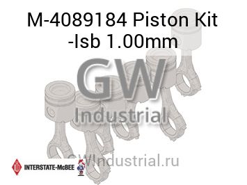 Piston Kit -Isb 1.00mm — M-4089184