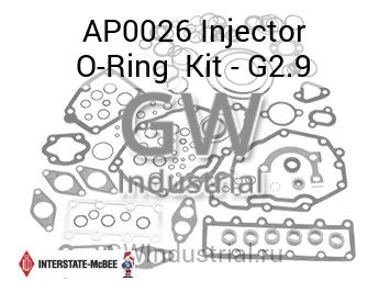 Injector O-Ring  Kit - G2.9 — AP0026