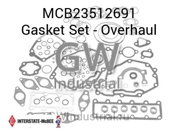 Gasket Set - Overhaul — MCB23512691