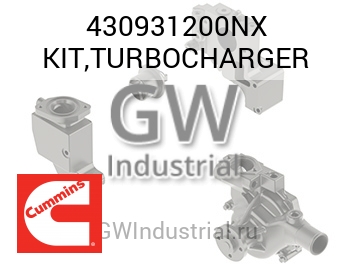KIT,TURBOCHARGER — 430931200NX