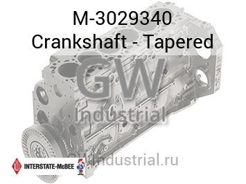 Crankshaft - Tapered — M-3029340