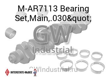 Bearing Set,Main,.030" — M-AR7113