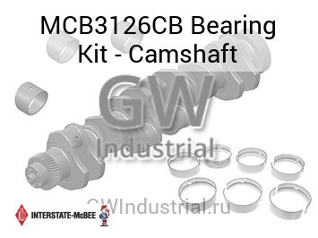 Bearing Kit - Camshaft — MCB3126CB